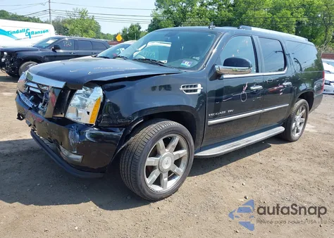 2011 Cadillac Escalade Esv Luxury из США, поврежденный, VIN 1GYS4HEFXBR198426